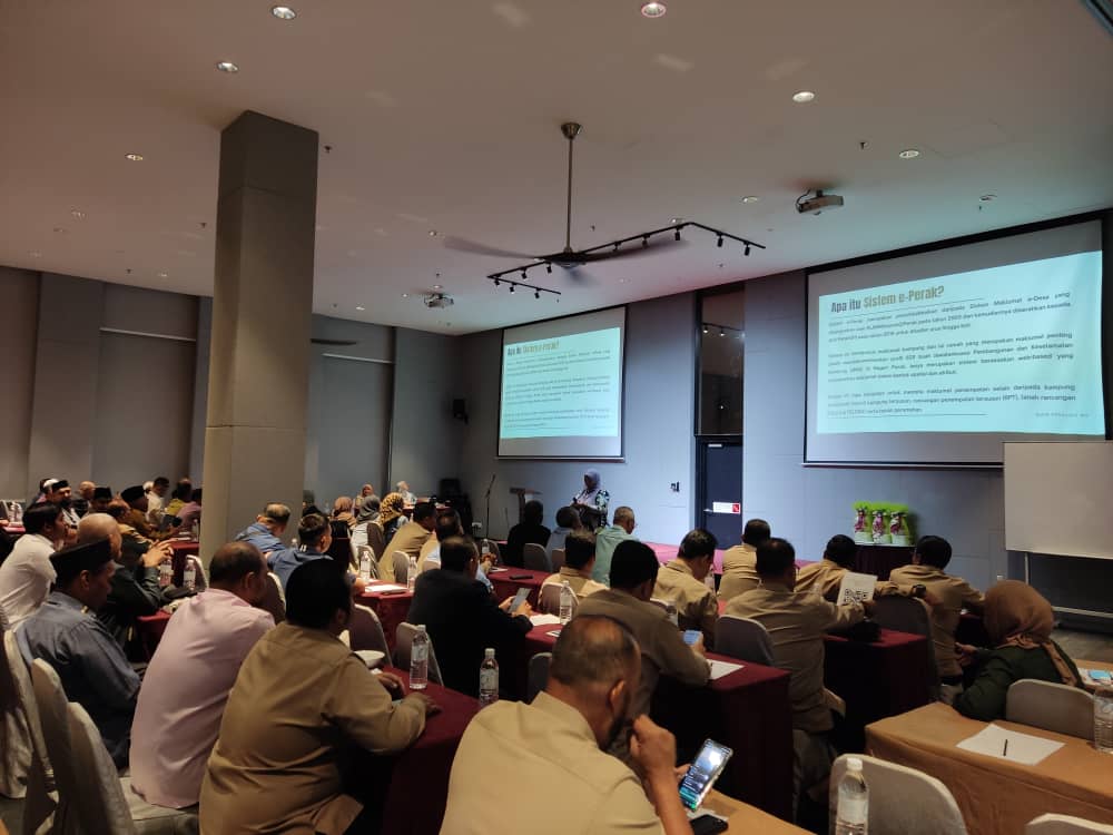 Taklimat e-Perak Bagi Program Pemantapan Jawatankuasa Pembangunan Dan Keselamatan Kampung (JPKK) Di Daerah Kinta