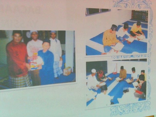 TADARUS AL-QURAN,PERTANDINGAN BERSAMA  KEMAS, JOM PI MASJID.