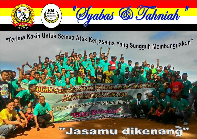 PROGRAM PERJUMPAAN ANAK-ANAK JATI KAMPUNG PADANG LALANG