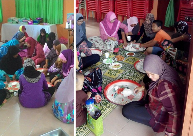 GOTONG ROYONG MASAK KUIH TRADISI MASYARAKAT 'WADAI KIPENG'