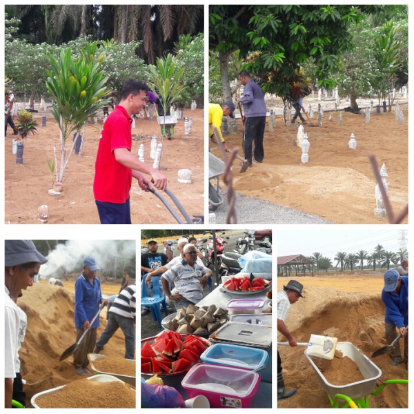 GOTONG ROYONG KAWASAN PERKUBURAN