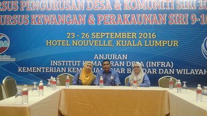 KURSUS PENGURUSAN DESA DAN KOMODITI