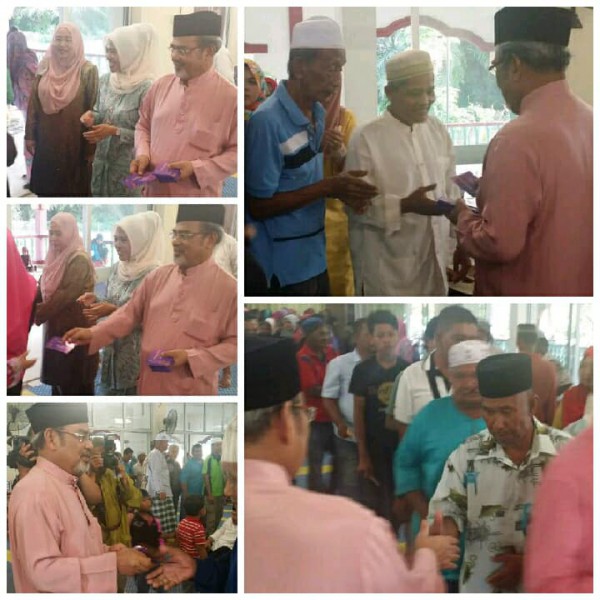 MAJLIS BERBUKA PUASA DAN PENYERAHAN BANTUAN HARI RAYA AIDILFITRI