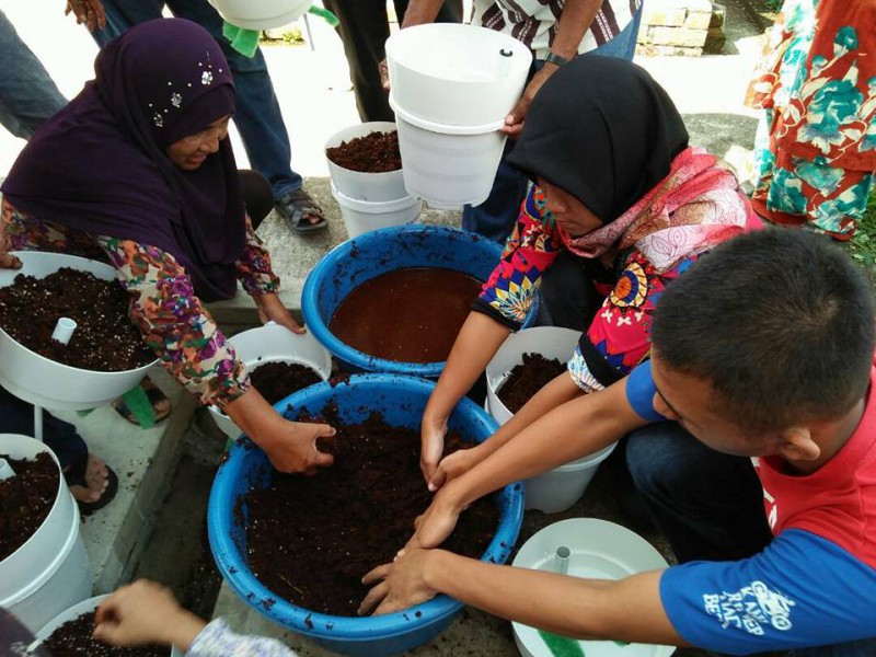 KURSUS PENANAMAN MELALUI NUTRIPOT