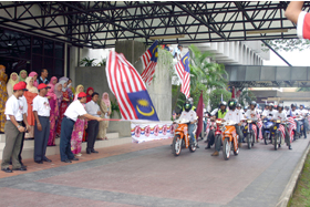 EKSPEDISI BERMOTOSIKAL DI CAMERON HIGHLAND