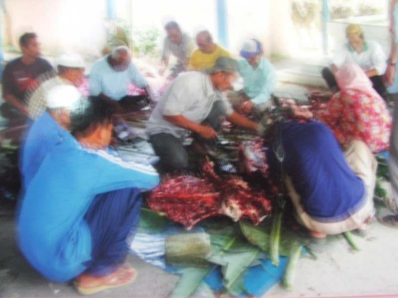 GOTONG ROYONG MAJLIS MAULIDUR RASUL