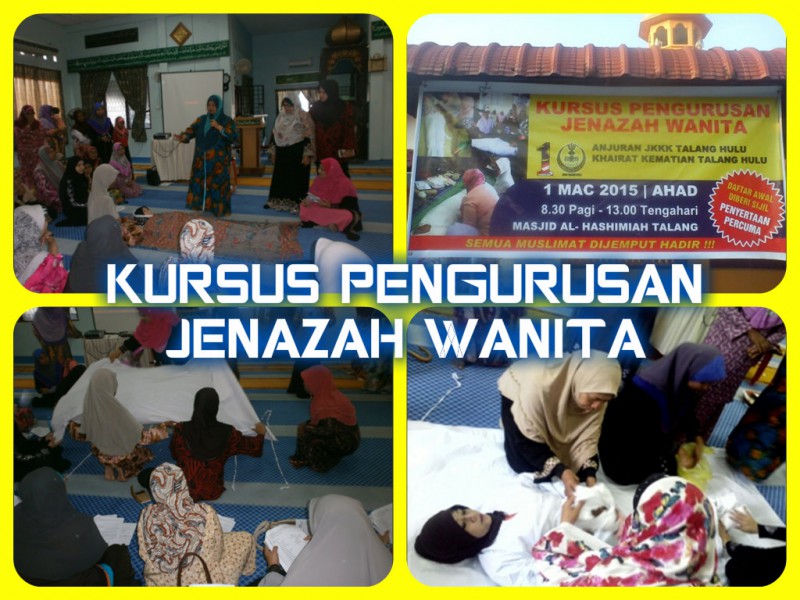KURSUS PENGURUSAN JENAZAH WANITA