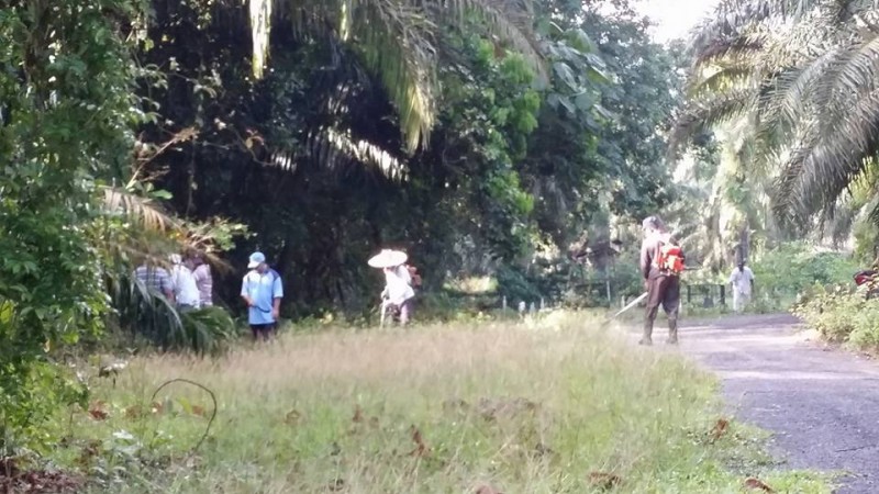 MAJLIS GOTONG ROYONG MEMBERSIH TANAH PERKUBURAN ISLAM KAMPUNG JAYA