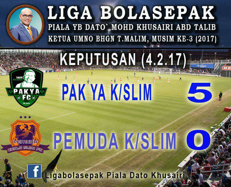 LIGA BOLA SEPAK PIALA YB DATO' KHUSAIRI