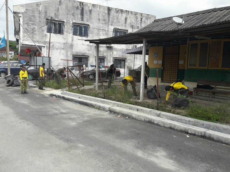 GOTONG ROYONG PUSAT KHIDMAT RELA SLIM RIVER