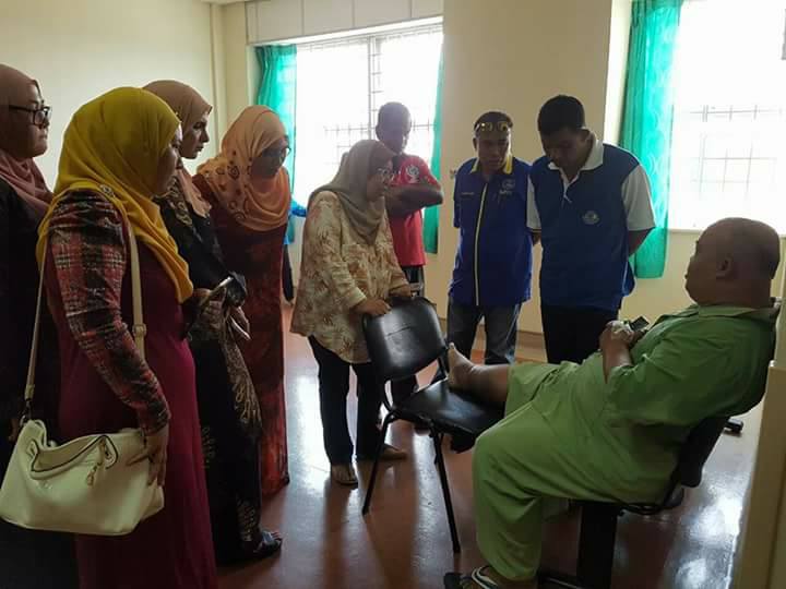 MELAWAT WARGA KUALA SLIM YANG MENERIMA RAWATAN DI HOSPITAL SLIM RIVER