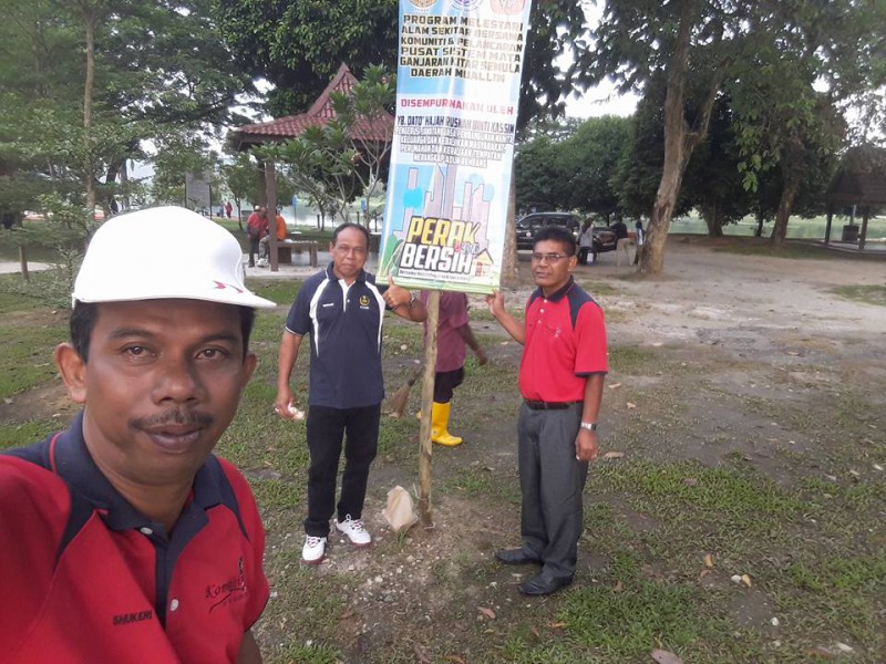 PROGRAM MELESTARI ALAM SEKITAR BERSAMA KOMUNITI DAN PELANCARAN PUSAT SISTEM MATA GANJARAN KITAR SEMULA DAERAH  MUALLIM