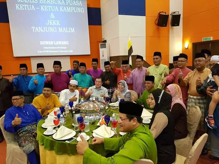 MAJLIS BERBUKA PUASA KETUA-KETUA KAMPUNG DAN AJK JKKK PARLIMEN TANJUNG MALIM