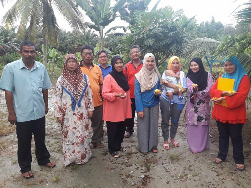 LAWATAN JABATAN PENERANGAN PUTRAJAYA DAN TAPAH KE KOLAM IKAN DAN KEBUN LIMAU