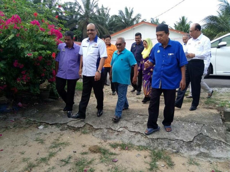 LAWATAN KETUA SETIAUSAHA NEGARA DAN ROMBONGAN PENTADBIRAN PEJABAT DAERAH MUALLIM DAN AGENSI-AGENSI KERAJAAN KE KG KUALA SLIM